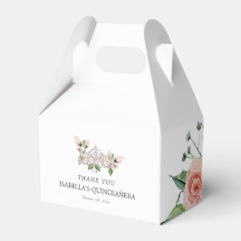 Rosa Elegant Quinceañera Presentaskar