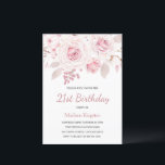 Rosa  Eleganten Ro Kvinna 21:a födelsedag Party Inbjudningar<br><div class="desc">Rosa  Ro Elegant Kvinnor i 21:a födelsedagsbjudan Se matchande samling i Niche och Nest Store</div>