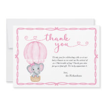 Rosa Elephant Baby Shower