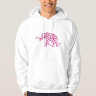 Rosa Elephant Hearts Hoodie