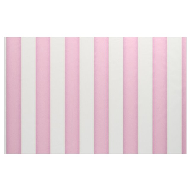 Rosa & Elfenbensfärgade Viktorianska Ränder  Tyg (Fat Quarter)