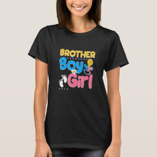 Rosa eller Blå Bror Älskar Dig Mest Bror Någonsin T Shirt