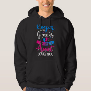 Rosa eller blå Moster-Kärlek som du har Gender B Hoodie