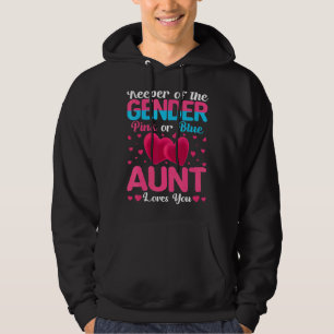 Rosa eller blå Moster-Kärlek som du har Gender B Hoodie
