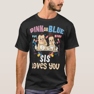 Rosa eller Blå Syrran Kärlek.. Den bästa systern n T Shirt