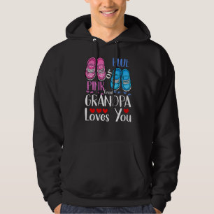 Rosa eller blå Underbar farfar-Kärlek som du Gende Hoodie
