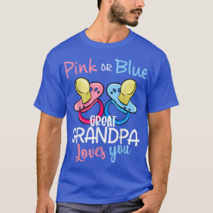 Rosa eller blå Underbar farfar-Kärlek som du Gende T Shirt