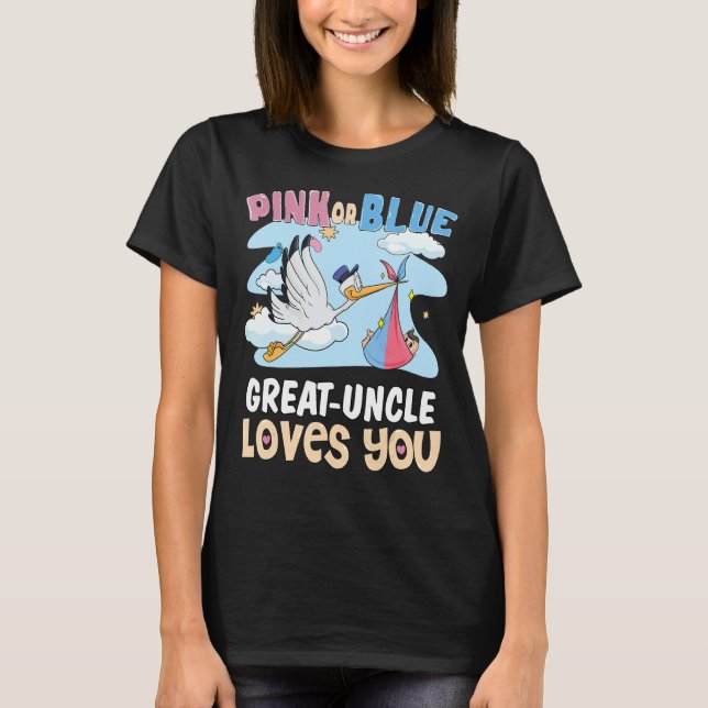 Rosa eller blå Underbar Kärlek. T Shirt (Framsida)