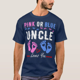 Rosa eller Blåmorbror Kärlek Du Gender 101 T Shirt