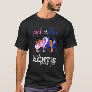 Rosa eller blått Kärlek som du Gender visa T Shirt