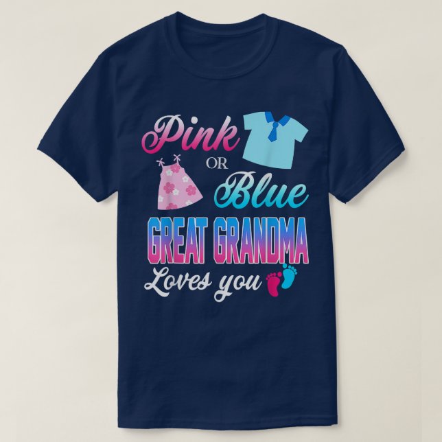 Rosa eller blått Underbart farmaceutiskt Kärlek so T Shirt (Design framsida)