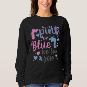 Rosa eller blått Vi Kärlek dig babykläder 1 T Shirt