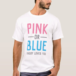 Rosa- eller blåttpappakärlekar som du behandla s t shirt