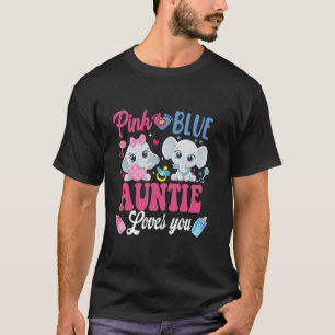 Rosa eller Blue Auntie Kärlek Din skjorta Elephant T Shirt