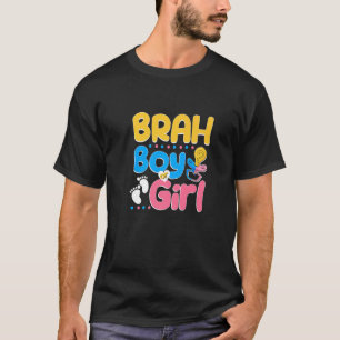 Rosa eller Blue Brah Kärlek... Bästa broder någons T Shirt