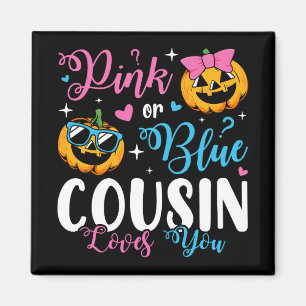 Rosa eller Blue Cousin Kärlek du pumpkin Baby Squa Magnet
