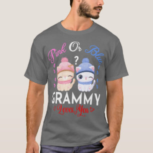 Rosa eller Blue Grammy-Kärlek du Gender visa T Shirt