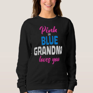 Rosa eller Blue Grandma Kärlek du future Granny Ge T Shirt