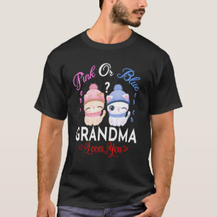 Rosa eller Blue Grandma Kärlek Du Gender Visa T Shirt