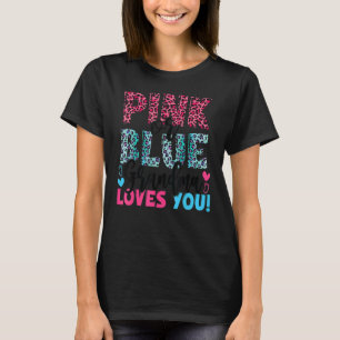 Rosa eller Blue Grandma Kärlek You Leopard Print G T Shirt