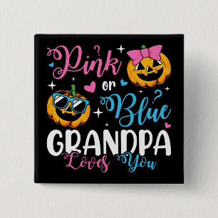 Rosa eller Blue Grandpa Kärlek du pumpkin Baby Squ Knapp