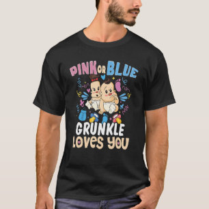 Rosa eller Blue Grunkle Kärlek You Best Underbar f T Shirt