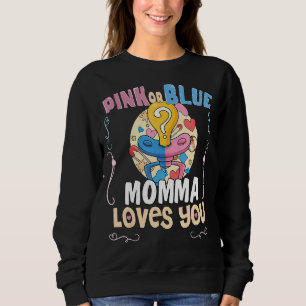 Rosa eller Blue Momma Kärlek Du Bästa Mamma någons T Shirt