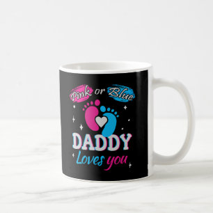 Rosa eller Blue, pappa Kärlek You Kaffemugg