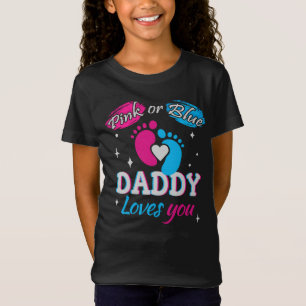 Rosa eller Blue, pappa Kärlek You T Shirt