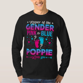 Rosa eller Blue Poppie Kärlek Du Gender kalkyl 2 T Shirt