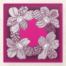 Rosa eller någon Anpassningsbar Färg Doodle Flower