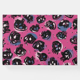 Rosa emo scull Crafts & Party Supplies Party Gästböcker