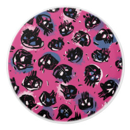 Rosa,emo,scull,Hem & Living, Hemma, hem Knopp