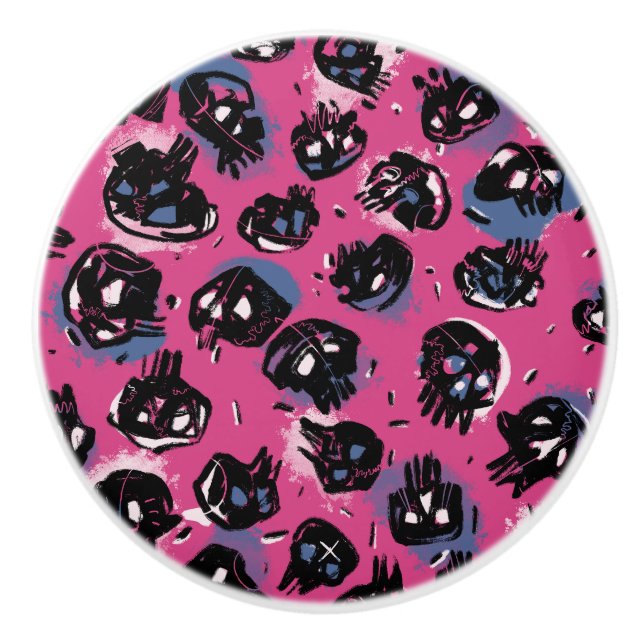 Rosa,emo,scull,Hem & Living, Hemma, hem Knopp (Framsidan)