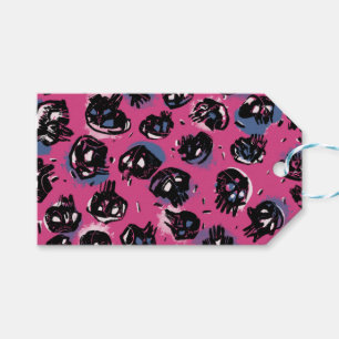 Rosa emo scull Office & School Promotional Presentetikett