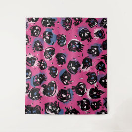 Rosa emo scull Wall Art & Décor Tapestries