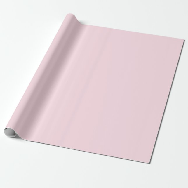 Rosa enfärgad gris presentpapper (Utrullad)