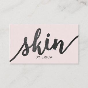  Rosa Esthetician Spa Visitkort