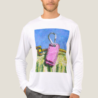 Rosa Etikett T Shirt