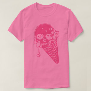 Rosa Evil Ice Cream Cone T-Shirt
