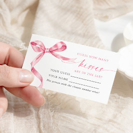 Rosa - fack hur många isses Shower-spelkort Placeringskort