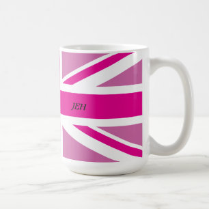 Rosa facklig jackmugg kaffemugg