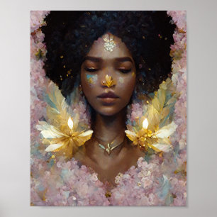 Rosa Fae 4 Fantasy Art Poster