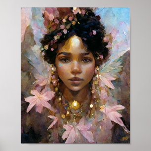 Rosa Fae 5 Fantasy Art Poster