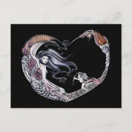 Rosa Faery Vykort