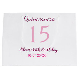 Rosa Fairy 15-årsdag, enkel moder quinceanera