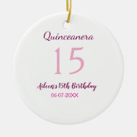 Rosa Fairy 15-årsdag, enkel moder quinceanera