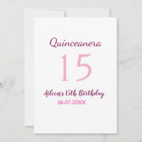 Rosa Fairy 15-årsdag, enkel moder quinceanera