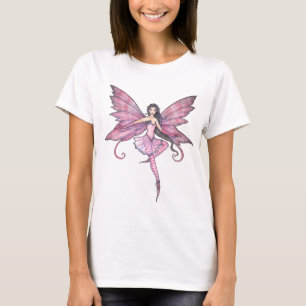 Rosa Fairy Dancer Linneärmad topp T Shirt
