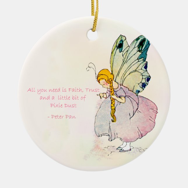 Rosa Fairy Dust Ornament (Framsidan)